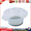 Hair Coloring Bowl with Ear Cap Hair Dye Mixing Tint Hairdressing (Blue) Newly