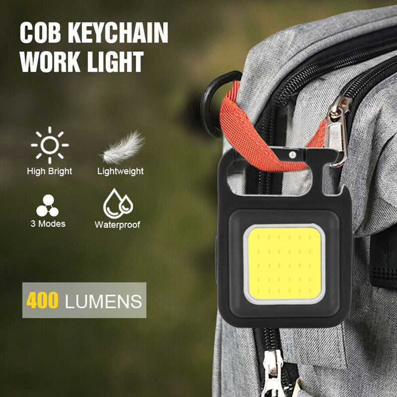 COB Working Lamp Portable LED Emergency Rechargeable Outdoor Camping Light Newly