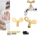 Outdoor Venting Air Valve Faucet Key Bleeding Key Radiator Plumbing Bleed