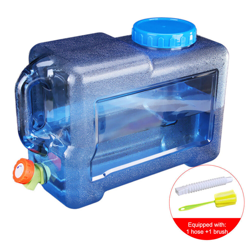 12L Camping Bucket Large Capacity Water Container for Hiking Travel Emergen