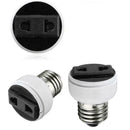 BIN E27 Screw Socket Lamp Light Holder Bulb Convert Outlet Female C4I2 H7G5