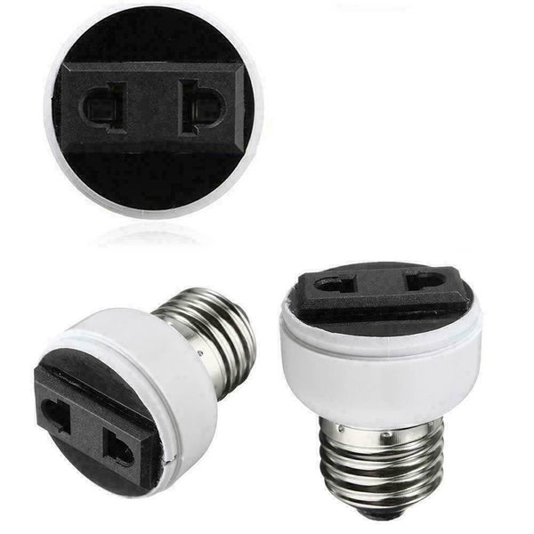 BIN E27 Screw Socket Lamp Light Holder Bulb Convert Outlet Female C4I2 H7G5