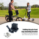 Folding Bike Front Carrier Block Cycling Basket for Brompton Bicycle Shelf