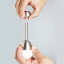 Egg Topper Cracker Set, Cutter with 2 Cups, 2 Spoons, for Hard, Soft Boiled Eggs