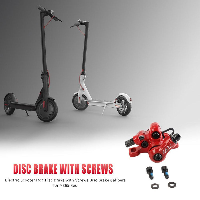 Electric Scooter Disc Brake w/ Screw Skateboard Replacement Accessories for M365