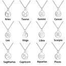 Jewelry Fashion Clavicular Chain Symbol necklace Pendant 12 Constellations