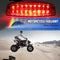 16 LED Tail Brake Stop Lights Motorcycle Lighting for 50cc 125cc ATV Quad K