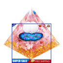 Crystal Orgone Pyramid - Attract Wealth Lucky Home Decor Lucky Crystals