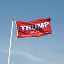 Trump Flag, Anti UV Waterproof 2024 President Keep America Great Again Bann