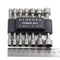 14pcs Strong Sleeve Wrench Hexagonal Handle Screw Sleeve Pneumatic Bits