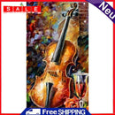 Abstract Guitar Oil Paint By Numbers DIY Acrylic Painting on Canvas Drawing Kit