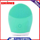Silicone Cleansing Brush Face Care Skin Vibration Massager Mini Beauty Soft Tool
