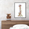 Oil Paint by Numbers Lady Canvas Artwork Living Room Art Picture Decoration Kit