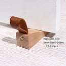 Hanging Sturdy Non-Slip Durable Wooden Soild Door Wedges Door Stopper