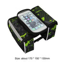 Bike Touch Screen Phone Bag Bicycle Top Tube Bag Riding Equipment (Green) Newly