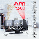 Alarm Clock with Radio, 15 Volume Alarm Clock Radio for Home, Office Projector