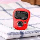 Mini Finger Counter LCD Electronic Digital Counter Range 0-99999 (Red)