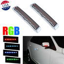 Solar Car Door Edge Guard Anti-collision Anti-static LEDs Strobe Warning Lights