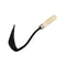 Homi Korean Traditional Plow Hoe Farming Garden Digging Wooden Hand Handle