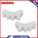 2pcs Toe Separator Concealer Hallux Valgus Straightener Treatment Foot Care Tool