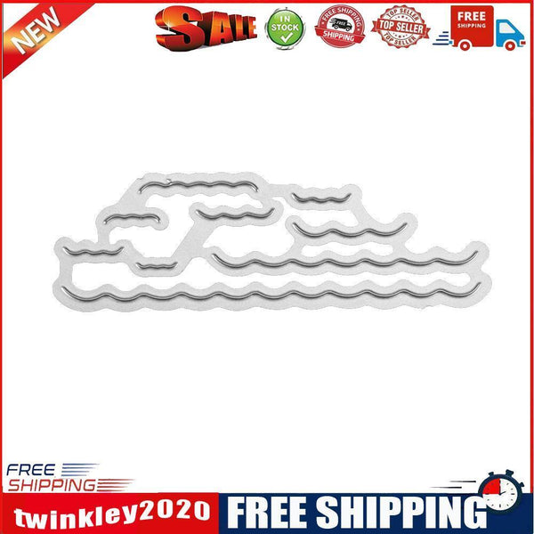 Wave Cutting Dies Stencils Scrapbook Embossing DIY Craft Album Paper Card