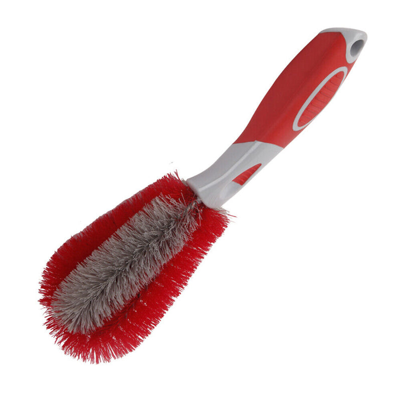 Vehicle Car Wheel Hub Cleaner Brush Tire Rim Scrub Soft Washing Brush Hand Tool