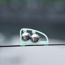 Luminous Twin Bells Fishing Bite Alarms Outdoor Night Carp Fishing Rod Tip Clamp