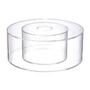 Acrylic Disks DIY Art Blank Board Tool Tray Stand Fillable Cake Topper Decor\