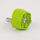 6 in 1 Adjustable Nozzle for 1/4 inch 3000psi High Pressure Washer (Green) Newly