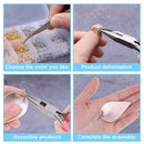 1Box Ear Hook Split Rings DIY Findings kits Jewelry Earring Accessories. W9Y2