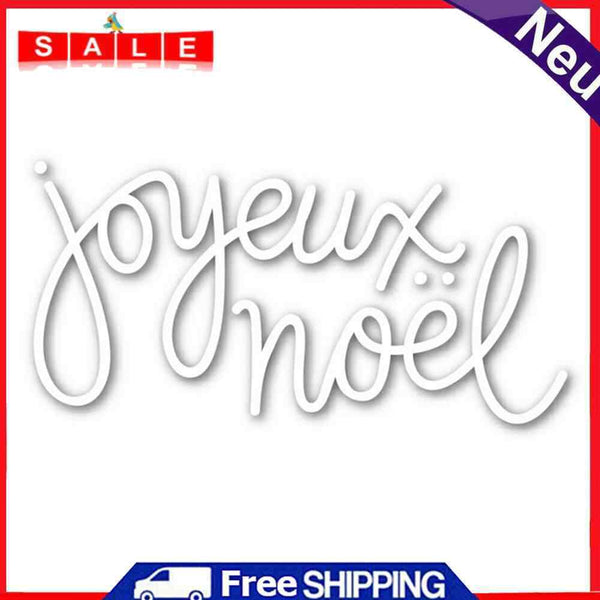 French Letter Cutting Dies for DIY Scrapbooking Decorative Craft Embossing Stamp