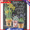 Letter Bonsai Colouring Oil Canvas Picture DIY Hand Painted Paint By Numbers Kit