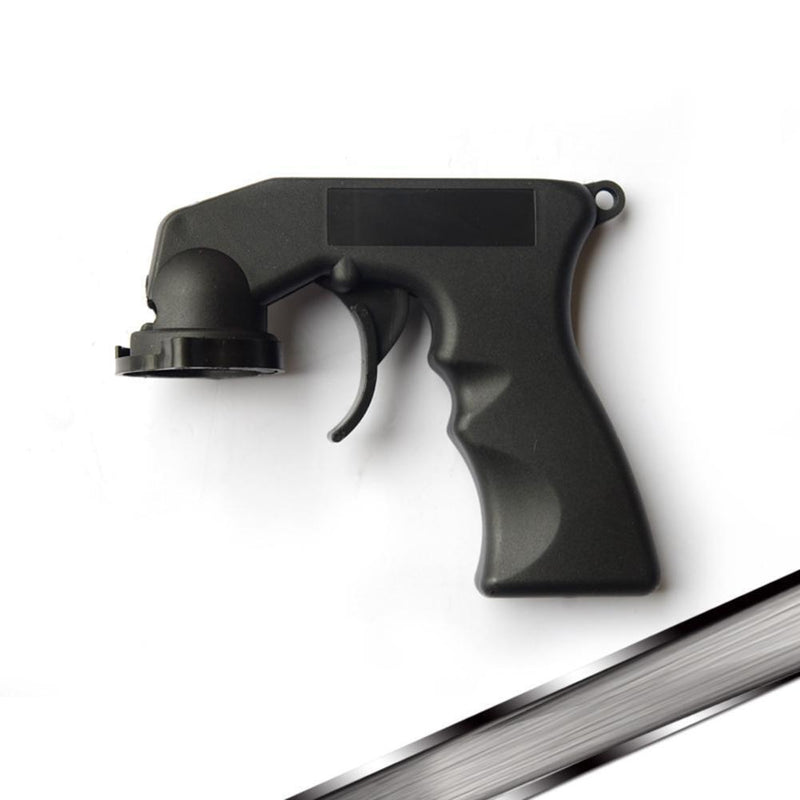 Paint Care Aerosol Spray Gun Handle with Full Grip Trigger Locking(Black)