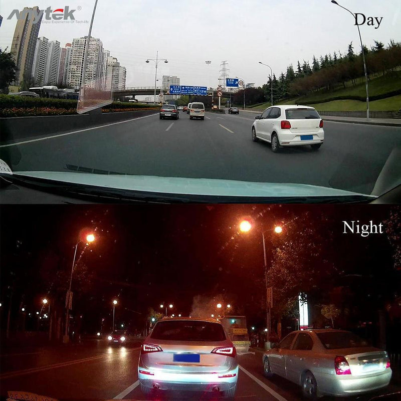 Anytek A98 3.0-Inch 1080P FHD WDR DVR 170-Degree Lens Lens - Matefielduk