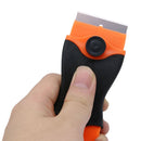 Gadgets Double Edged Window Tint Tool Plastic Scraper Razor Blades Spatula