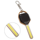 Mini COB LED Flashlight Mini Key Shape Outdoor Keychain Lamp Torch Light