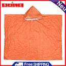 Waterproof Hooded Rain Poncho Raincoat for Outdoor Hiking Bike Cycling Rainwear