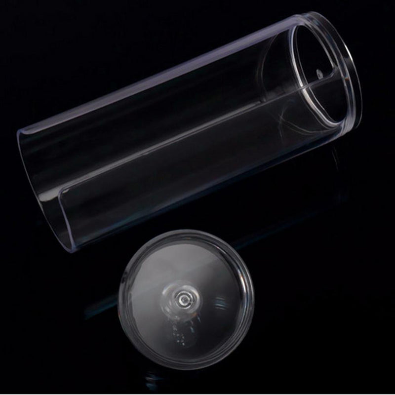 Round Container Memory Case Constitution Wattepad Box Organizer Remover Pap