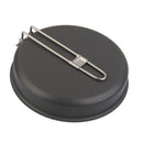 Handle Ultralight Grill Titanium Fry Pan Camping Frypan Non-Stick Frying Pan