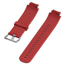 Soft Silicone Adjustable Watch Strap Wrist Band for Amazfit Verge (Red)