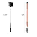 Dual Purpose Double Head Eyebrow Comb Cosmetic Tools Eyelash Curl Makeup Brush