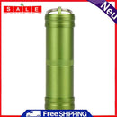 Portable Aluminum Alloy Waterproof Pill Box Container Storage Case Outdo