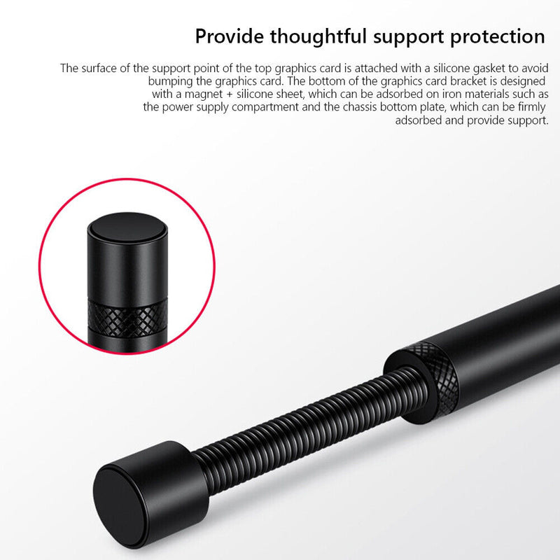 Graphics Card GPU Holder Support Telescopic Rotary Video Card Sag Bracket Jack