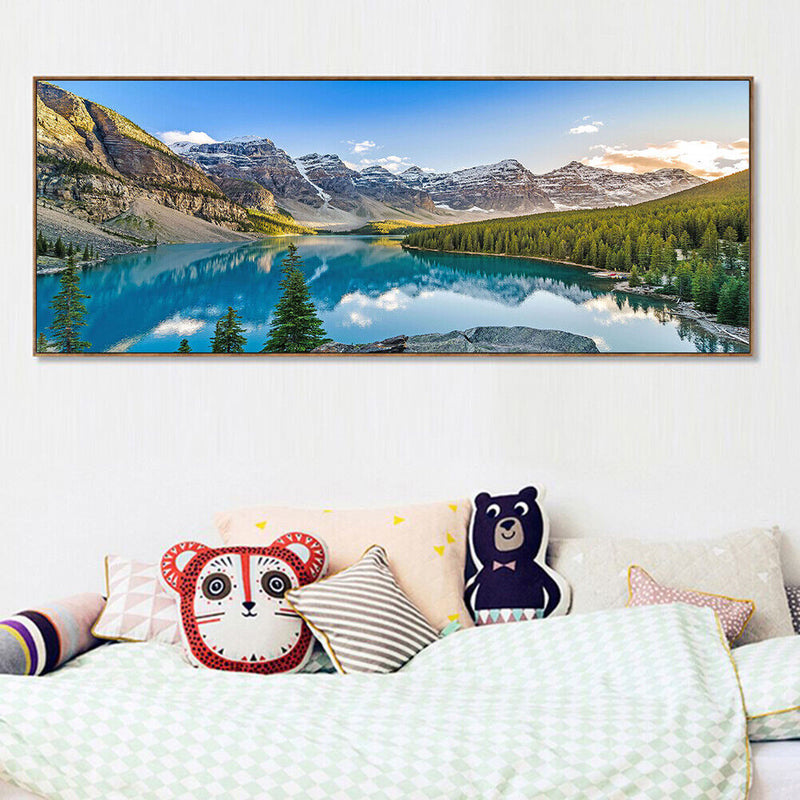 DIY Diamond Painting Full Round Mountain Scenery Embroidery Cross Stitch De