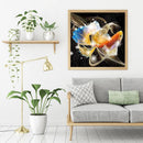 Full Embroidery Stamped Koi Fish DIY 11CT Eco-Cotton Thread Art Cross Stitch Kit