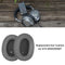 Headphone Pad Soft Sponge Cover for ATH-SR9 DSR9BT Head-mounted Leather Earmuffs
