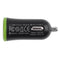 5V 2.1A Fast Charging USB Car Charger Wall Adapter for Phone Tablet(Black)