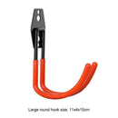 5pcs Heavy Duty Screw Installation Hook for Organizing Holder (L Round)