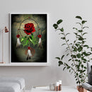 Rose Dreamcatcher Full Round Drill Mosaic Art Picture of Rhinestone Decoration