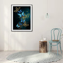 DIY Full Round Drill Diamond Painting Animals Mosaic Rhinestone Art Craft